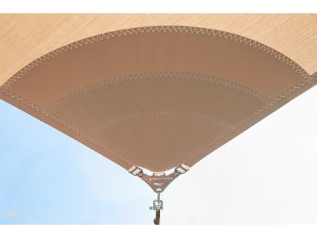 SolariA - La migliore vela ombreggiante con taglio radiale