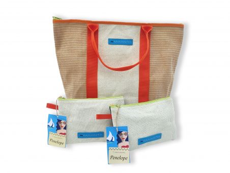 Plážová taška / Recycling: Respect, Recycle, Upcycling