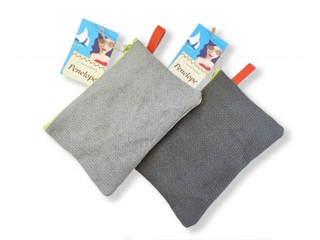 Recyklační taška spojka: Vyrobeno z recyklované tkaniny stínové plachty