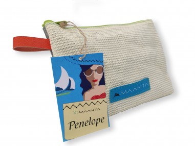 Penelope - kreativní recyklační spojková taška