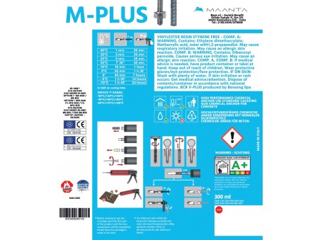 Injection mortar and dispenser