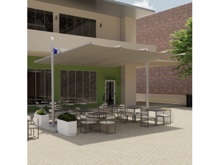 Maistra: První výškově nastavitelná sklopná pergola