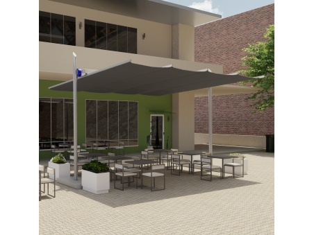 Maistra: První výškově nastavitelná sklopná pergola