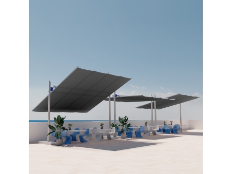 Maistra: První výškově nastavitelná sklopná pergola