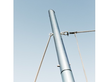 EZ Pole - Tyč pro stínicí plachty se 4 kotevními body