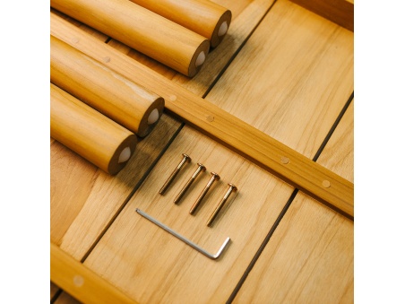 Chiglia: Teakový Venkovní Konferenční Stolek