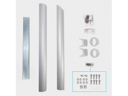 Alu-Simple Stínicí Tyč Pro Plachty