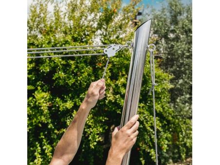 EZ Mast Inox - Stěžeň 304 Inox pro Stínící Plachty