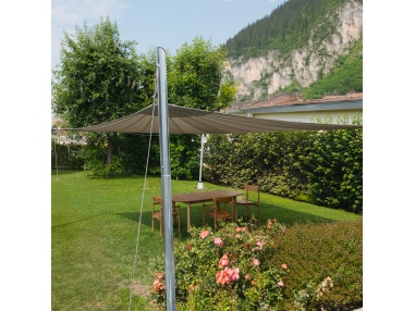 EZ Mast - Opravdu solidní základní stěžeň pro stínové plachty