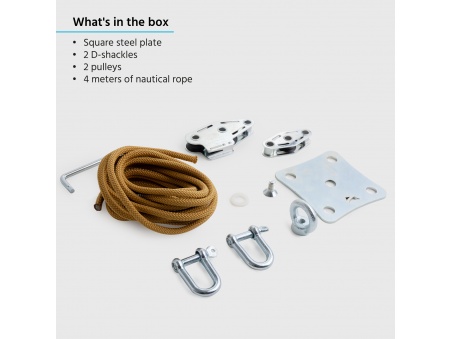 Nástěnný držák sady Kit Muscle x3 s posilovačem trakce