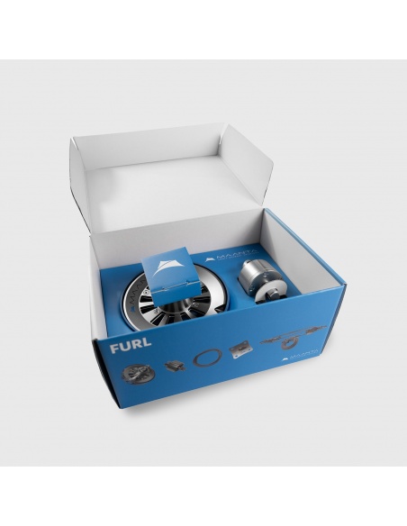 SolariA Furl Prodyšná Plachta - stínící plachta rolovaná ručně