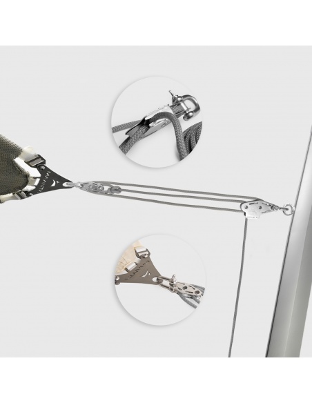 Nástěnný držák sady Kit Muscle x3 s posilovačem trakce