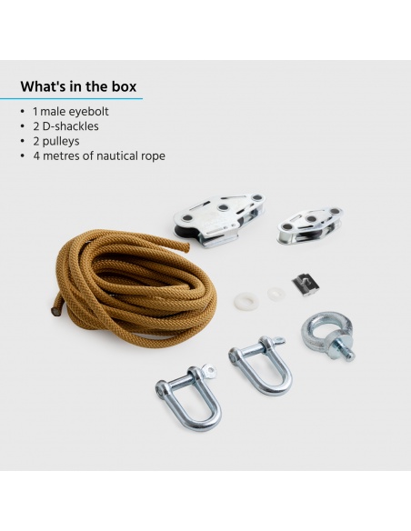 Nástěnný držák sady Kit Muscle x3 s posilovačem trakce