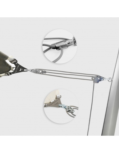 Nástěnný držák sady Kit Muscle x3 s posilovačem trakce