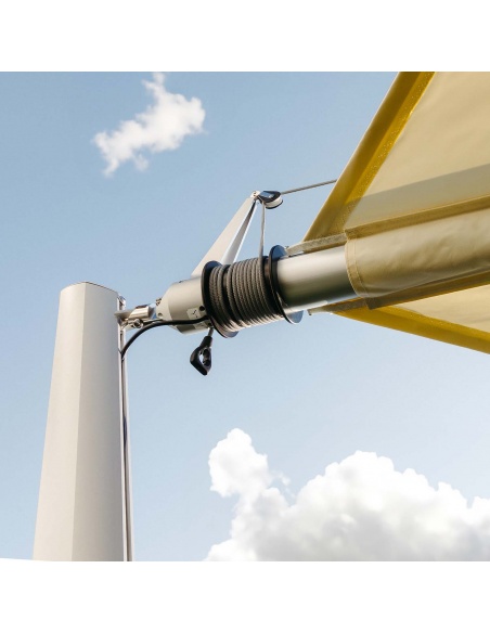 Alu Simple: Sloup pro Vaši Motorizovanou Skládací Plachtu Zefira