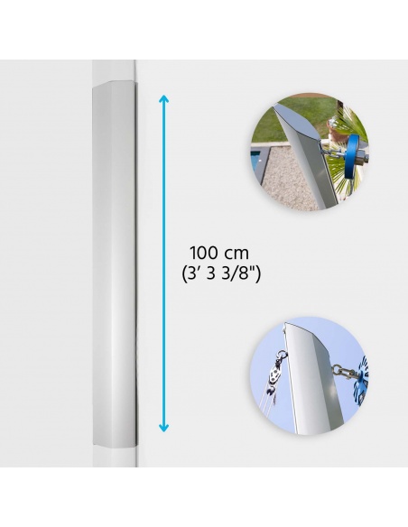 Alu Simple Extension - Prodloužení pro sloup sluneční plachty