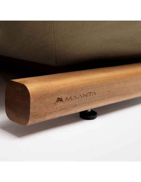 Tuga: Teakové lehátko Unikátní námořní design