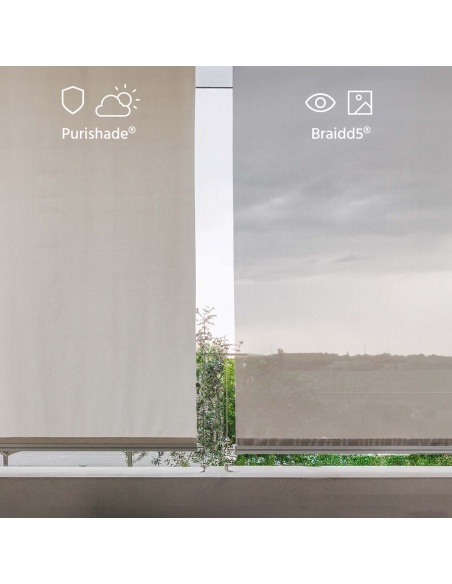 Reef Roll - Svislá Markýza s bočními kabely v ceně - VYROBENO NA MĚŘENÍ