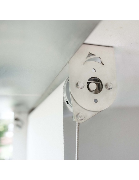 Reef Roll - Svislá Markýza s bočními kabely v ceně - VYROBENO NA MĚŘENÍ