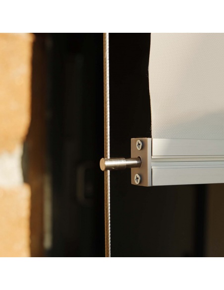 Reef Roll - Svislá Markýza s bočními kabely v ceně - VYROBENO NA MĚŘENÍ