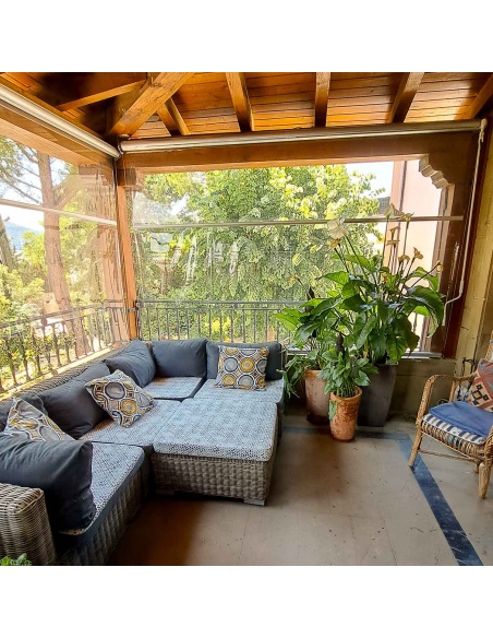 Easy Clear: Průhledná Pvc Vertikální Markýza