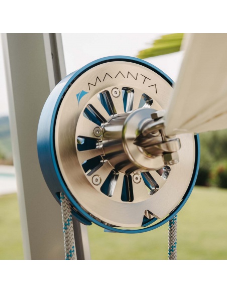 Solaria Furl voděodolná: Stínící plachta rolovaná ručně