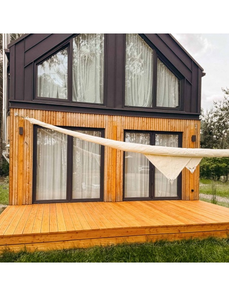 Solaria Furl voděodolná: Stínící plachta rolovaná ručně