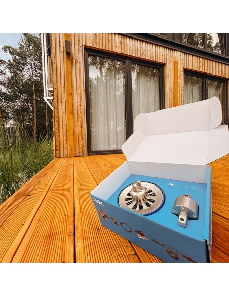 Solaria Furl voděodolná: Stínící plachta rolovaná ručně