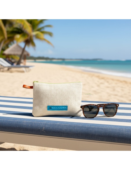 Recyklační taška spojka: Vyrobeno z recyklované tkaniny stínové plachty