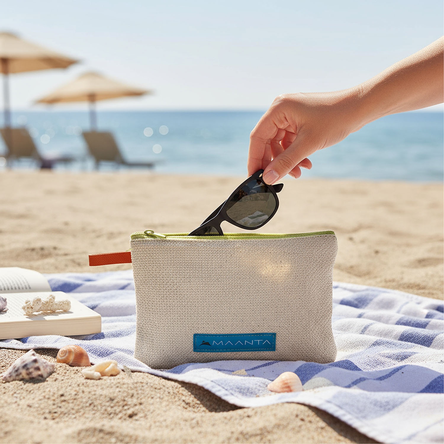 Recyklační taška spojka: Vyrobeno z recyklované tkaniny stínové plachty 2