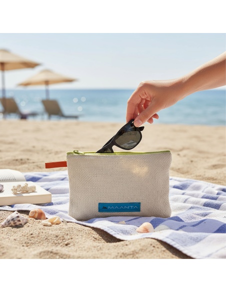 Recyklační taška spojka: Vyrobeno z recyklované tkaniny stínové plachty