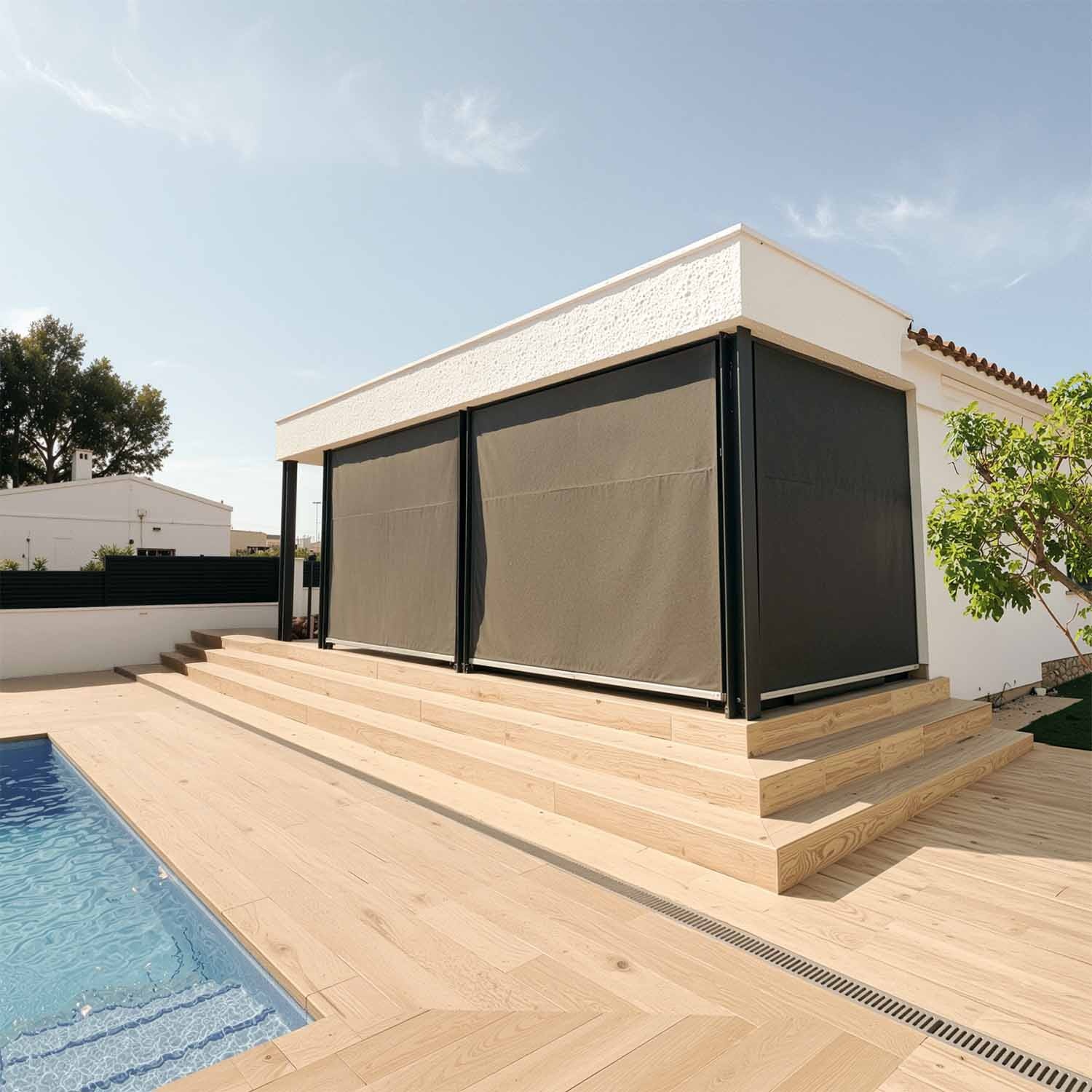 Reef Roll - Svislá Markýza s Kabelem - STANDARD