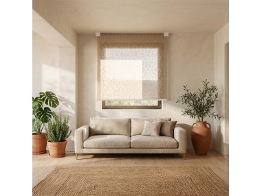 Kyma: roleta s vlnitou designovou hliníkovou deskou