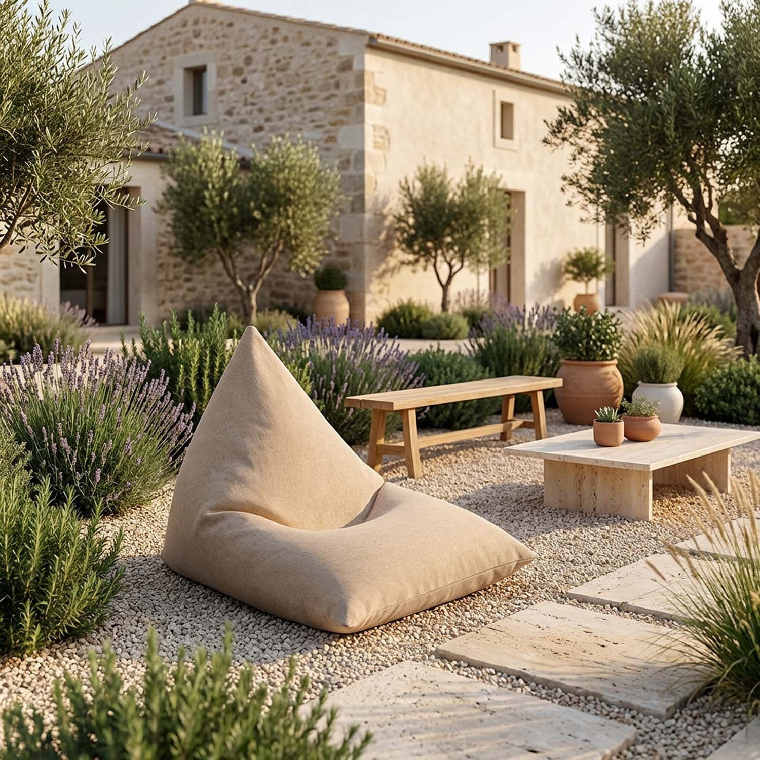 Thera: Venkovní Sedací Vak a Sedací Vak se Snímatelným Potahem 2