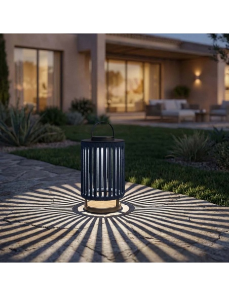 Marinea: Venkovní lampa z pleteného lana