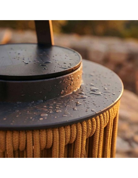 Marinea: Venkovní lampa z pleteného lana