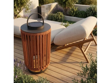 Marinea: Venkovní lampa z pleteného lana