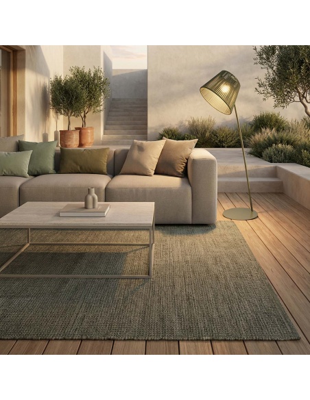 Ropelle: designová solární venkovní lampa 160 cm