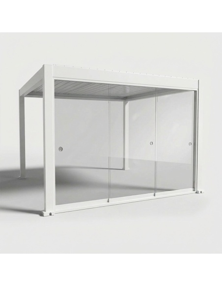 Posuvné skleněné stěny pro Lyra T6 - Pergola uzavřená sklem