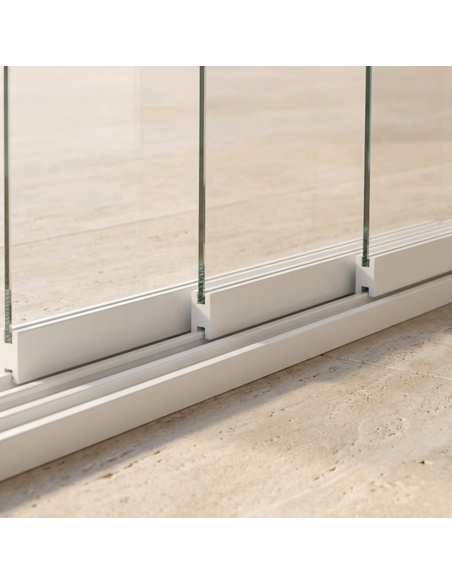 Posuvné skleněné stěny pro Lyra T6 - Pergola uzavřená sklem