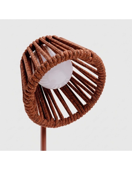 Mini Ropelle: Nabíjecí stolní lampa z lana Olefin