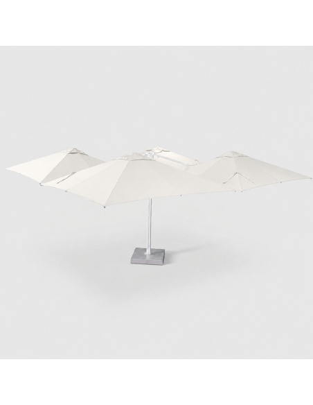 Cygnus Qadro: Slunečník Cantilever se Čtyřmi Plachtami 6×6 m