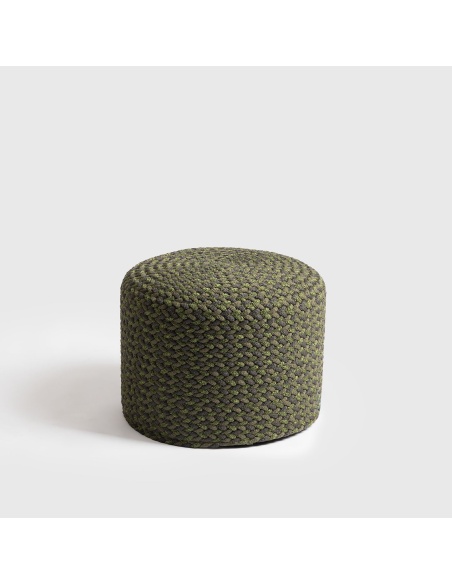 Thyrea: Pletený Venkovní Pouf v Designu Maanta
