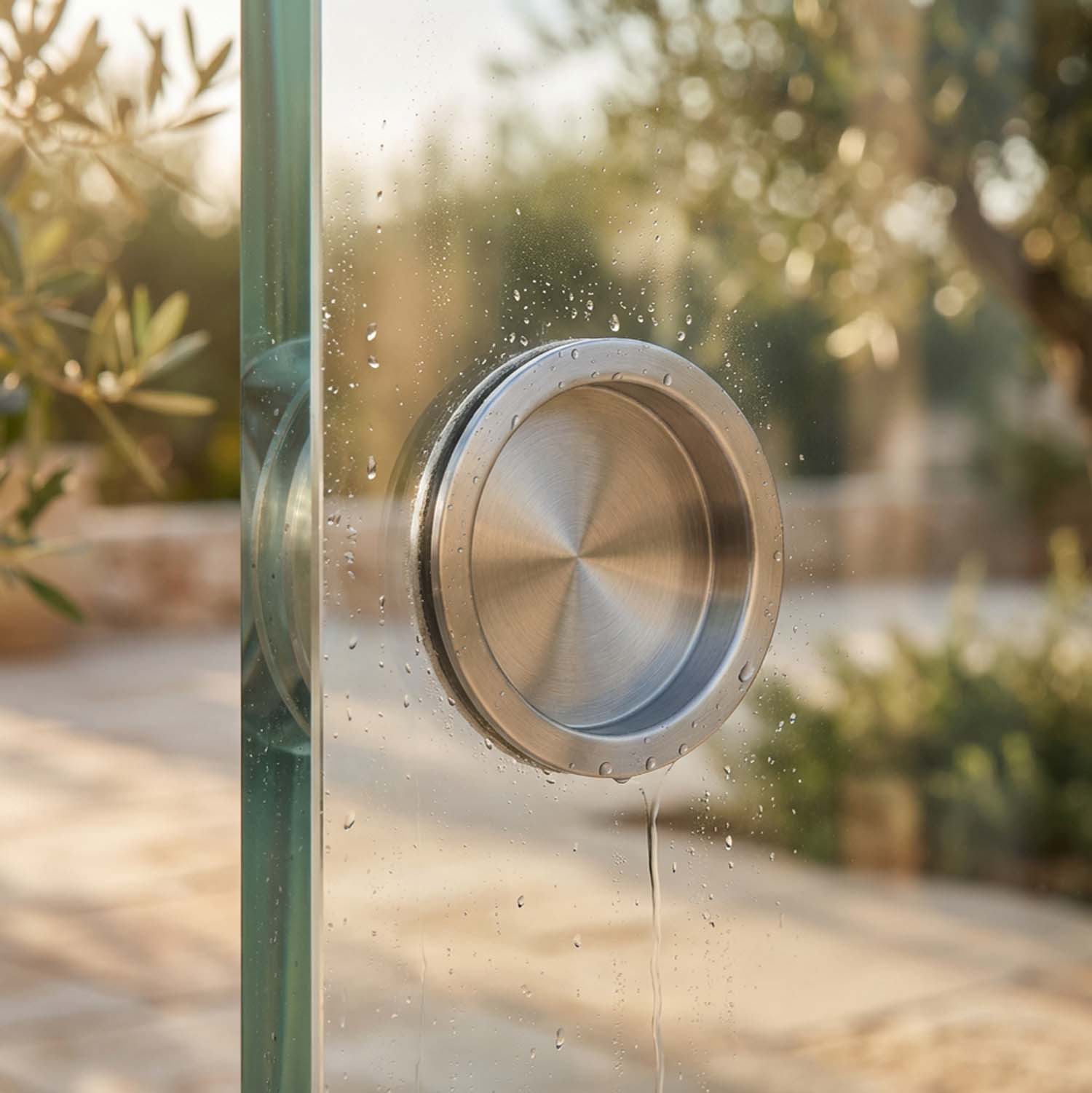 Maniglia O-shape in inox
