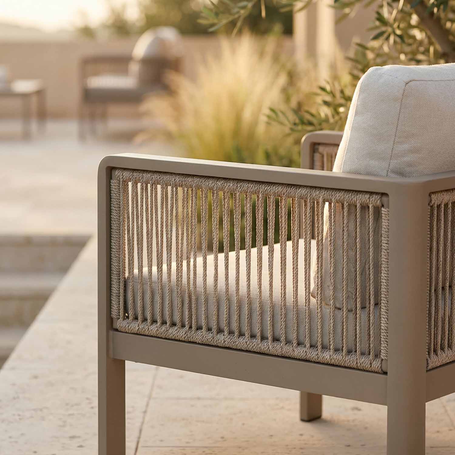 Ručně pletené olefinové lano