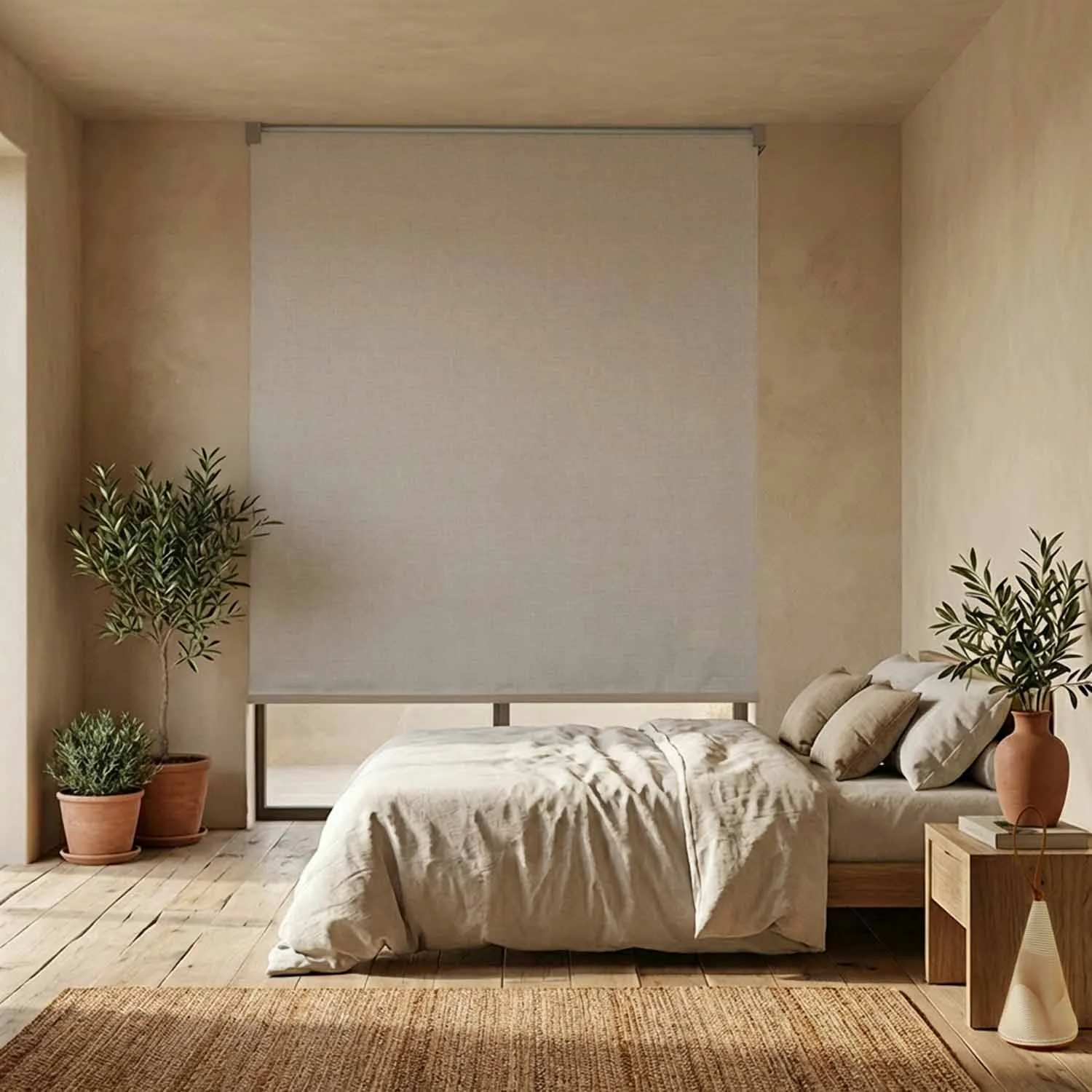 Canvas Blackout Cloud Grey – deska Natural Taupe
