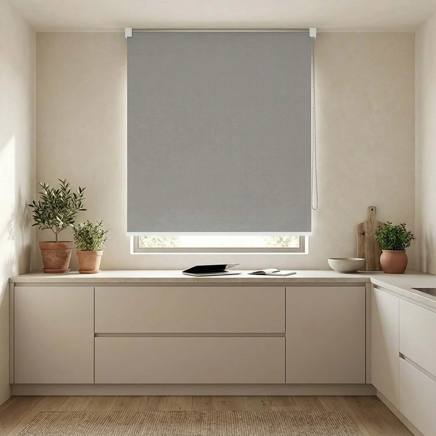 Canvas Blackout Silver Grey – deska Textured White