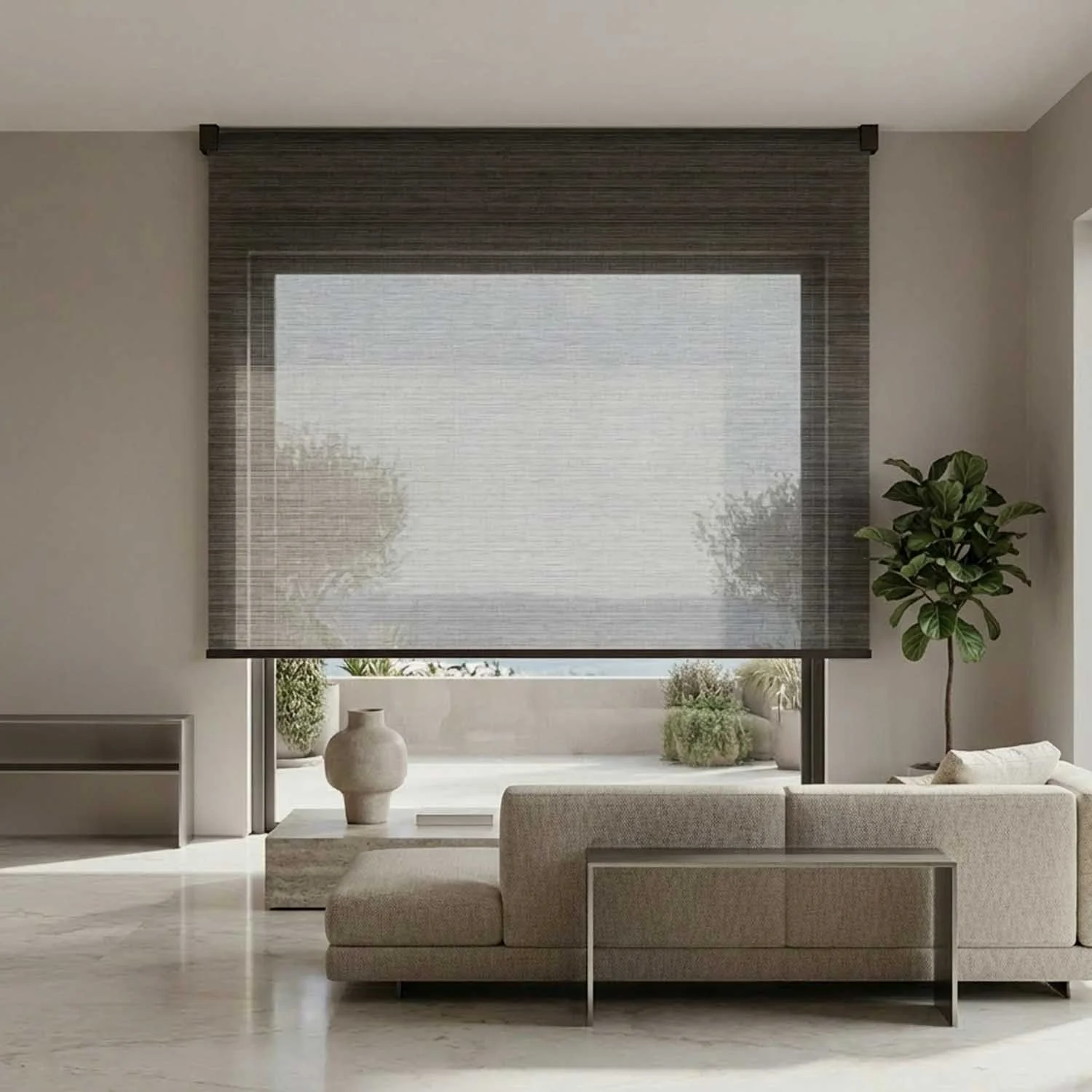 Brush Collection Granite Grey – deska Espresso Brown