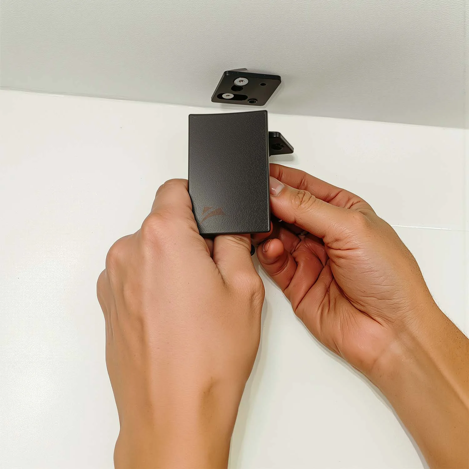 Schéma montáže na strop – boční pohled