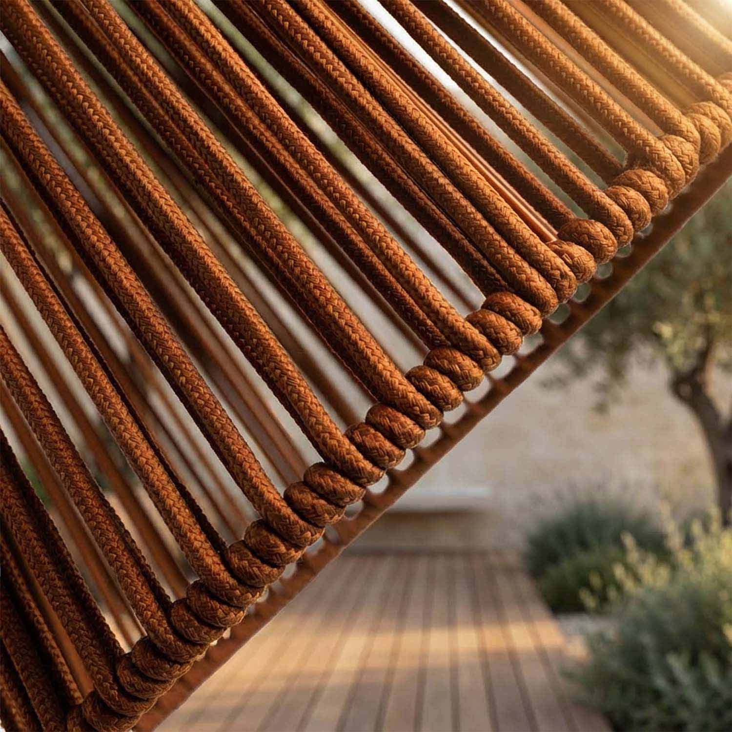 Lano z polypropylenového olefinu: světlo a stín se proplétají